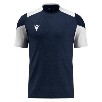 Футболка спортивная MACRON GOLEM SHIRT NAVY/WHITE