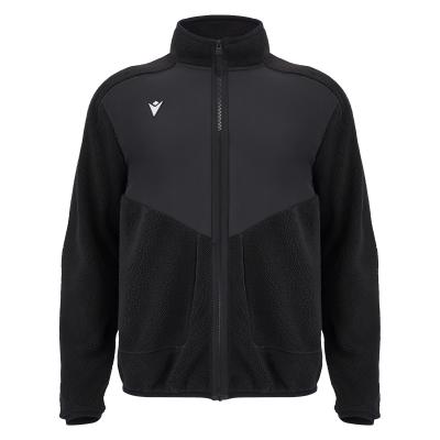 Куртка-тедди MACRON HOKKAIDO ICON FULL LENGHT ZIP TEDDY BLACK