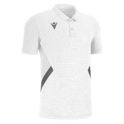 Поло парадное MACRON RAP POLO WHITE/ANTHRACITE
