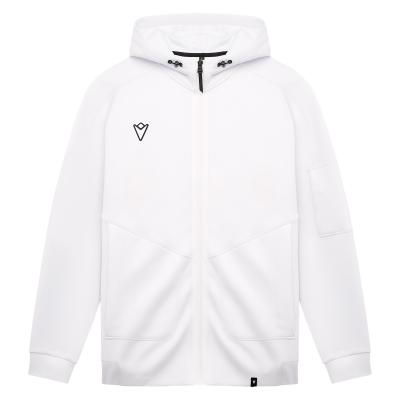 Толстовка MACRON KANAK ICON FULL LENGHT ZIP HOODED SWEATSHIRT WHITE