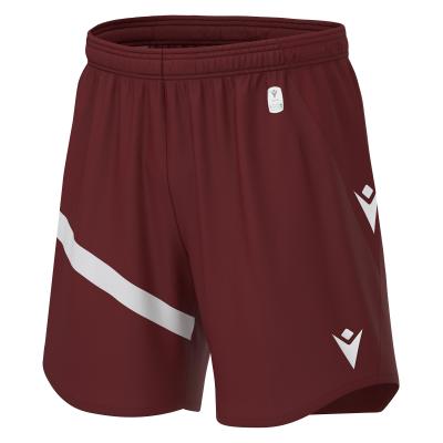 Шорты спортивные MACRON SHEN ECO SHORTS CARDINAL/WHITE