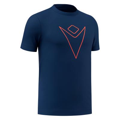 Футболка спортивная MACRON GADREEL ECO COTTON T-SHIRT NAVY