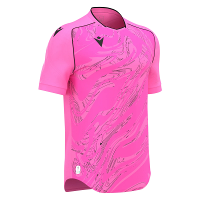 Футболка спортивная MACRON ARCANE ECO SHIRT PINK/BLACK