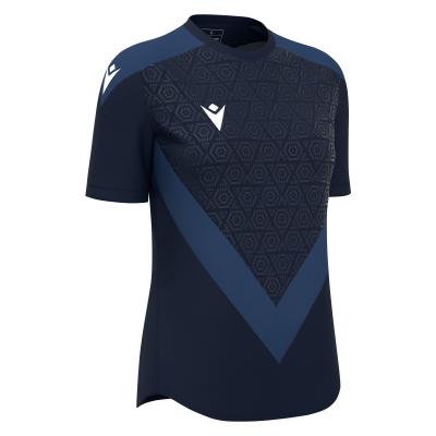Футболка спортивная женская MACRON DRYAD NAVY/LIGHT NAVY
