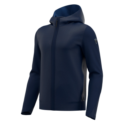 Толстовка MACRON MIDNIGHT ICON FULL LENGHT ZIP HOODED SWEATSHIRT NAVY/LIGHT NAVY