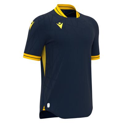 Футболка спортивная MACRON CERBERUS ECO SHIRT NAVY/YELLOW