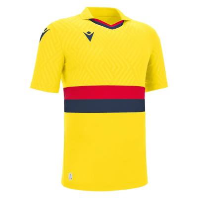 Футболка спортивная MACRON CHARON ECO SHIRT YELLOW/RED/NAVY