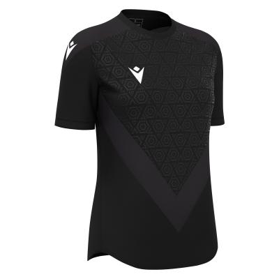 Футболка спортивная женская MACRON DRYAD BLACK/DARK GREY