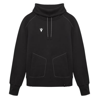 Толстовка женская MACRON SAIMA ICON CRATER NECK SWEATSHIRT BLACK