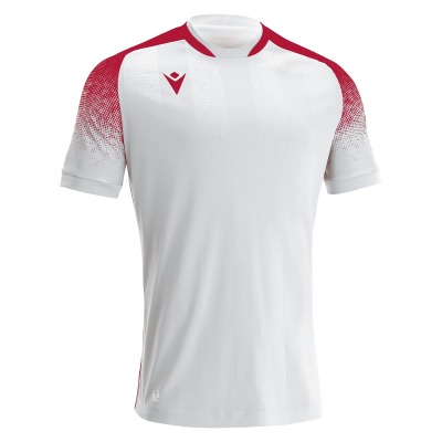 Футболка спортивная MACRON ALIOTH ECO SHIRT WHITE/RED