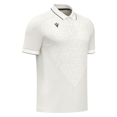 Поло парадное MACRON BALDWIN POLO OFFWHITE/ANTHRACITE