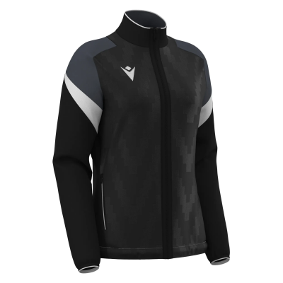 Олимпийка парадная женская ATHENA FULL LENGTH ZIP TOP BLACK/WHITE