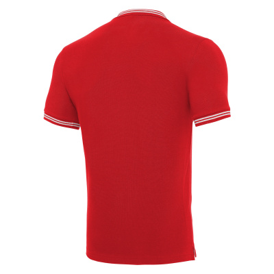 Поло парадное MACRON YUKAR POLO RED/WHITE