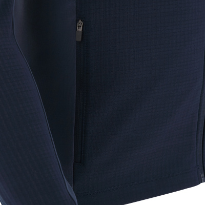 Олимпийка спортивная MACRON RECORD FULL ZIP 3D TOP NAVY/LIGHT NAVY