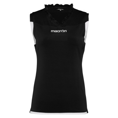 Майка спортивная MACRON XENON SLEEVELESS SHIRT BLACK/WHITE