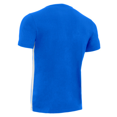 Футболка спортивная х/б MACRON FLUTE T-SHIRT ROYAL BLUE/WHITE