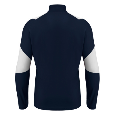 Толстовка тренировочная MACRON IZEL TRAINING 1/4 ZIP TOP NAVY/WHITE