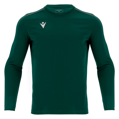 Футболка спортивная MACRON RIGEL HERO SHIRT LS BOTTLE GREEN