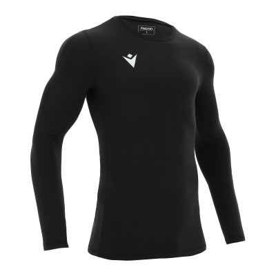Термофутболка судейская проф. MACRON LING UNDERWERA LONG SLEEVES SHIRT BLACK