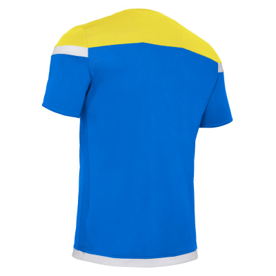 Футболка спортивная MACRON TITAN SHIRT ROYAL BLUE/YELLOW/WHITE