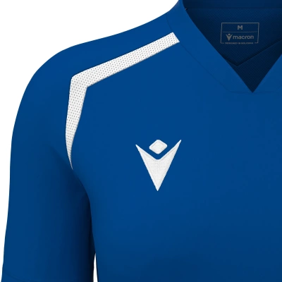 Футболка спортивная женская MACRON ANDURIL SHIRT ROYAL BLUE/WHITE