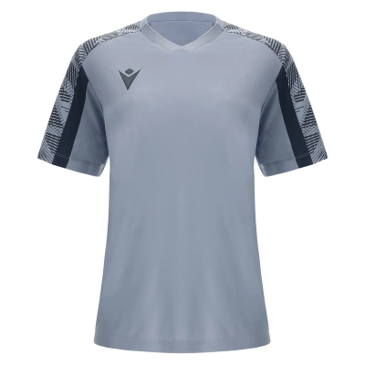 Футболка спортивная женская MACRON BELLATRIX SILVER/ANTHRACITE