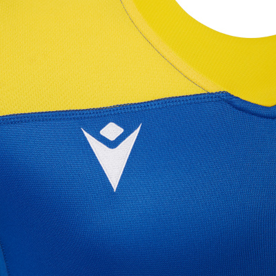 Регбийка игровая MACRON JASPER SHIRT ROYAL BLUE/YELLOW