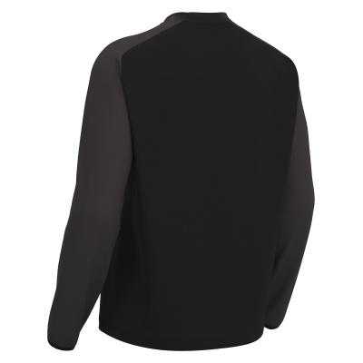 Толстовка тренировочная MACRON THALOS TRAINING TOP BLACK/DARK GREY