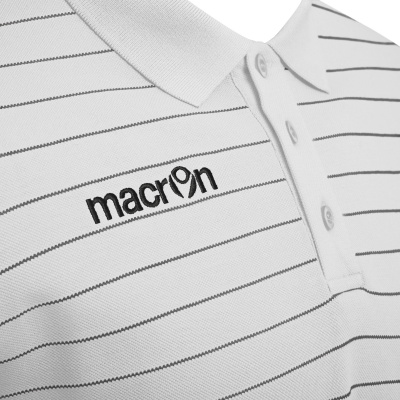 Поло парадное MACRON JUNGLE POLO WHITE/ANTHRACITE