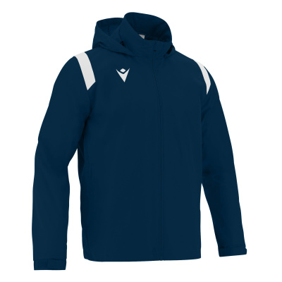 Куртка спортивная MACRON SARANSK MESH LINED WINDBREAKER NAVY/WHITE