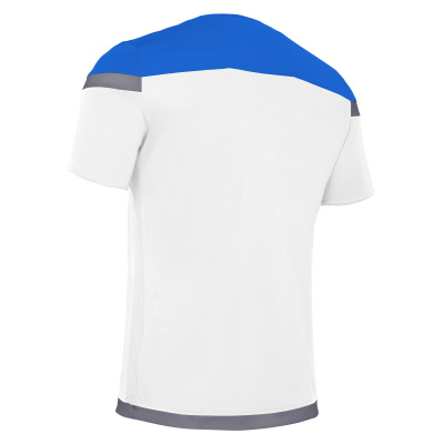 Футболка спортивная MACRON TITAN SHIRT WHITE/ROYAL BLUE