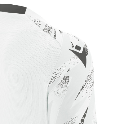 Футболка спортивная MACRON THEMIS ECO SHIRT WHITE/ANTHRACITE