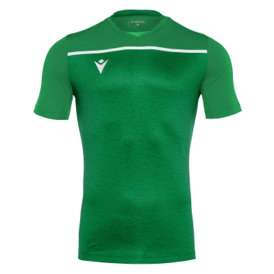 Футболка спортивная MACRON DENEB SHIRT GREEN/WHITE