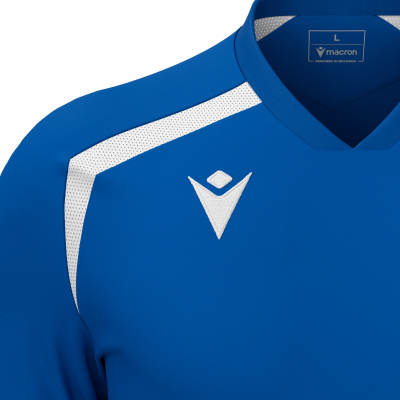 Футболка спортивная MACRON WYRM SHIRT ROYAL BLUE/WHITE