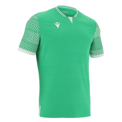 Футболка спортивная MACRON TUREIS ECO SHIRT GREEN/WHITE