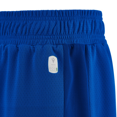 Шорты спортивные MACRON PLATINUM ECO WOMAN SHORT ROYAL BLUE/WHITE