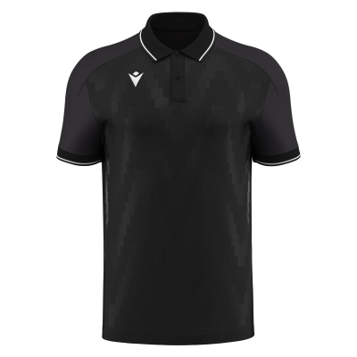 Поло парадное MACRON ECHOES POLO BLACK/WHITE