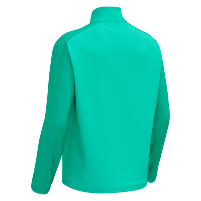 Толстовка тренировочная MACRON ISEN 1/4 ZIP TOP TURQUOISE/DARK TURQUOISE