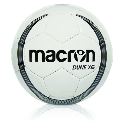 Мяч футбольный тренировочный MACRON DUNE XG N.4 WHITE/BLACK