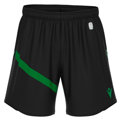 Шорты спортивные MACRON SHEN ECO SHORTS BLACK/GREEN