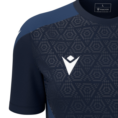 Футболка спортивная женская MACRON DRYAD NAVY/LIGHT NAVY
