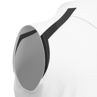 Футболка спортивная женская MACRON FROSTMOOR SHIRT WHITE/BLACK