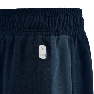 Шорты спортивные MACRON PLATINUM ECO WOMAN SHORT NAVY/WHITE