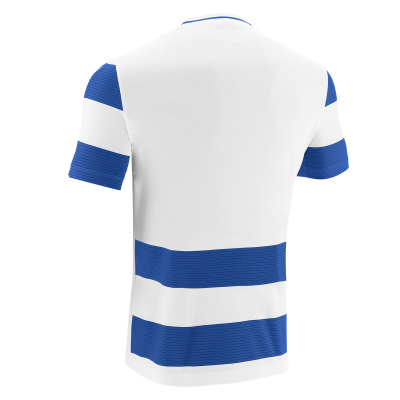 Футболка спортивная MACRON ALCYON ECO SHIRT WHITE/ROYAL BLUE