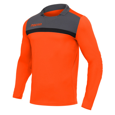 Футболка спортивная MACRON FEO SHIRT ORANGE/ANTHRACITE