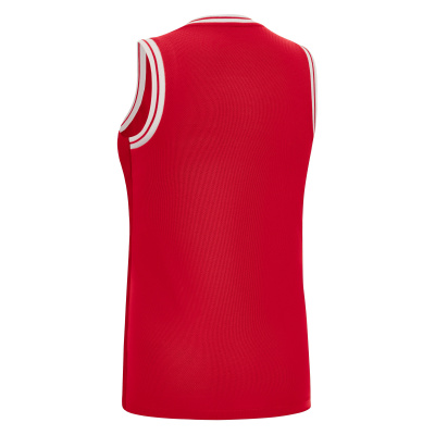 Майка спортивная MACRON TELLURIUM ECO WOMAN SHIRT RED/WHITE
