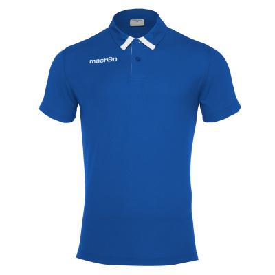 Поло парадное MACRON SWING POLO ROYAL BLUE/WHITE