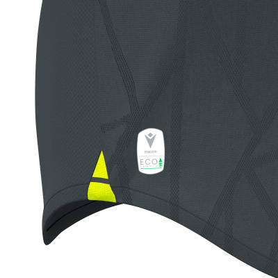 Футболка спортивная MACRON CERBERUS ECO SHIRT ANTHRACITE/NEON YELLOW