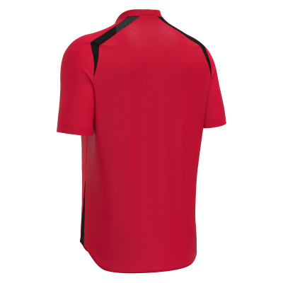 Футболка спортивная MACRON WYRM SHIRT RED/BLACK