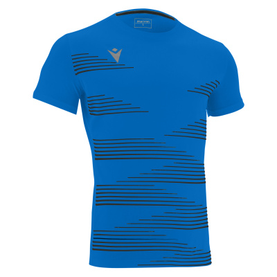 Футболка спортивная MACRON IVAN SHIRT ROYAL BLUE/BLACK